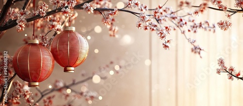 Japanese style New Year dec...