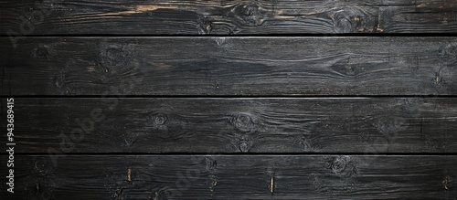 black wooden background wit...