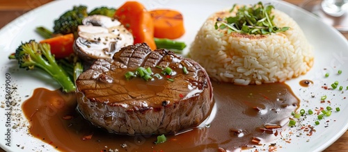 Thick cut beef fillet steak...