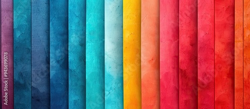 Multicolored paper backdrop...