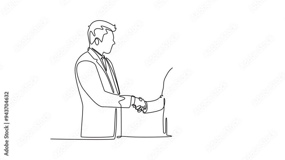 Project management concept. Single line draw design. Full length animation illustration. High quality 4k footage. Project management concept. Single line draw design. Full length animation illustration. High quality 4k footage.