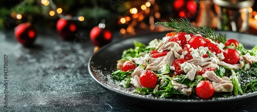 Winter Christmas salad Tast...