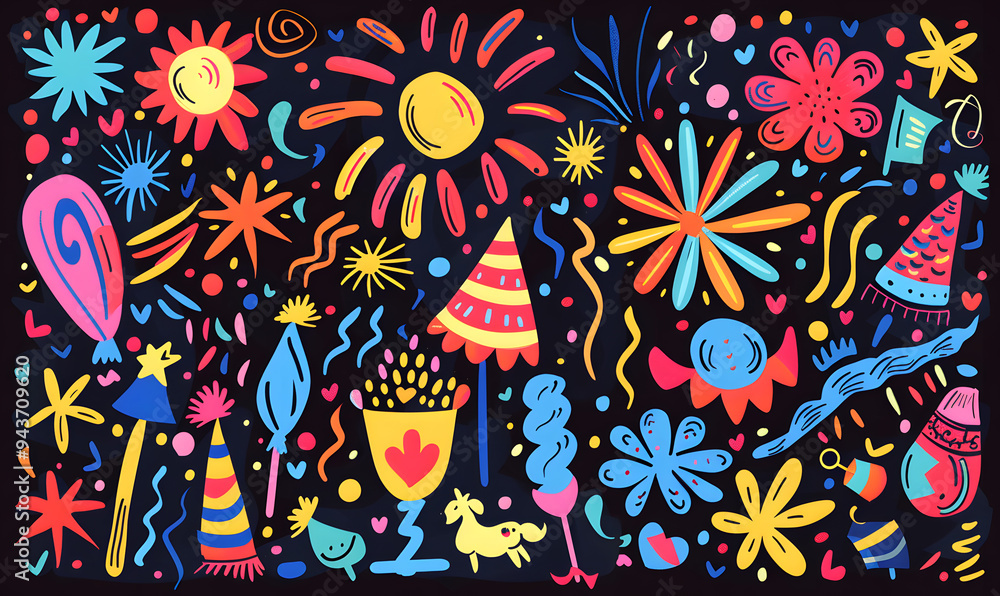 New Year and Christmas graphic advertising background New Year and Christmas graphic advertising background