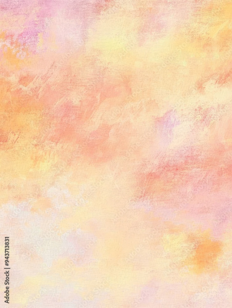 A soft pastel watercolor background featuring gentle strokes of peach, pink, and yellow hues, creating an elegant, dreamy atmosphere ideal for digital scrapbooking and creative projects A soft pastel watercolor background featuring gentle strokes of peach, pink, and yellow hues, creating an elegant, dreamy atmosphere ideal for digital scrapbooking and creative projects