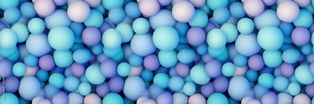 Seamless pattern. blue, purple texture background. many small balls. soft neon pastel background. Liquid fun plastic forms. Spheres, bubbles. Banner, header, playful packaging. Generative Ai content Seamless pattern. blue, purple texture background. many small balls. soft neon pastel background. Liquid fun plastic forms. Spheres, bubbles. Banner, header, playful packaging. Generative Ai content