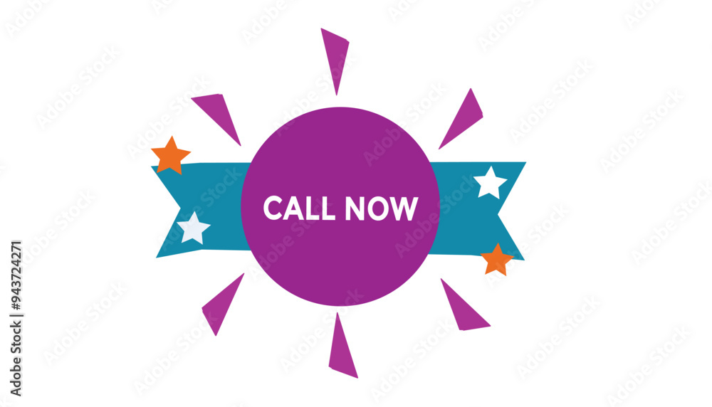 Call now button web banner templates. Vector Illustration Call now button web banner templates. Vector Illustration