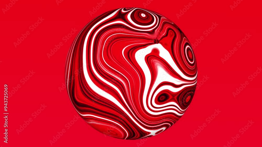 red background moving texture balls black red and white colors rotating towards the right. abstract red background moving texture balls black red and white colors rotating towards the right. abstract