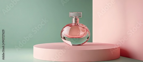 Crystal perfume bottle situ...