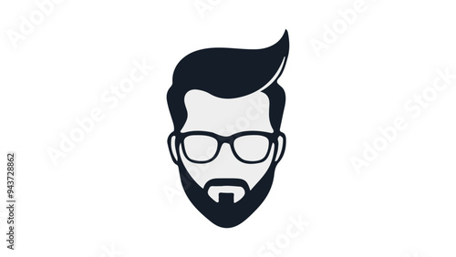 Free Download person illustration with stylish hair and glasses - GFXLoad