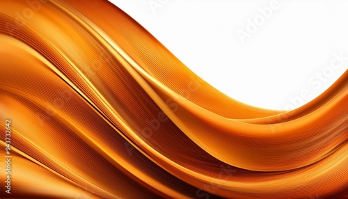 abstract orange wave and curve background