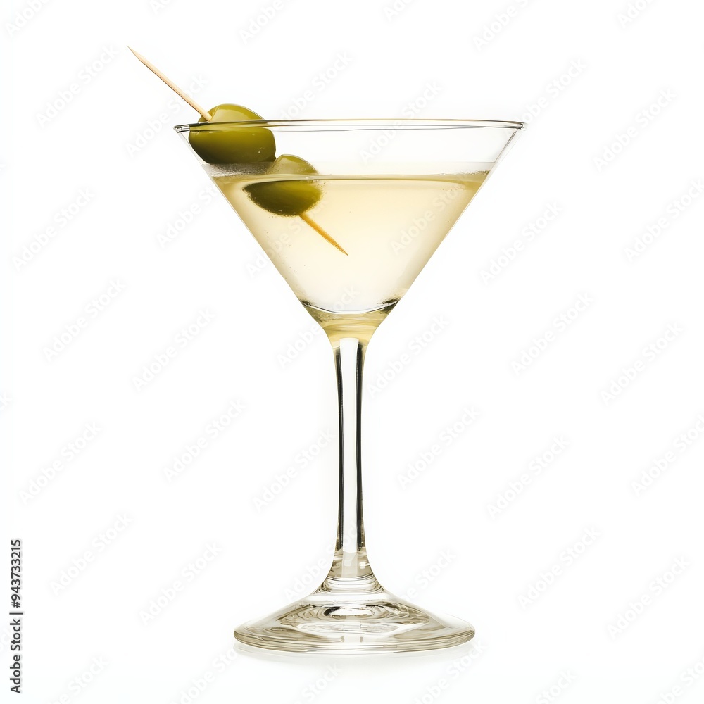 Martini with Olives. Martini with Olives.
