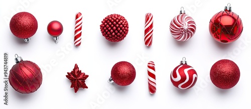 Christmas ornaments baubles...