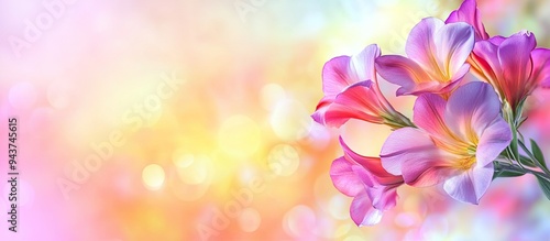 Beautiful freesia flowers o...