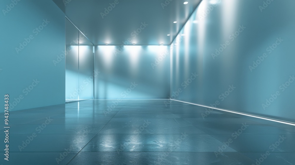 Minimalist semi-gloss wall with subtle reflections Minimalist semi-gloss wall with subtle reflections