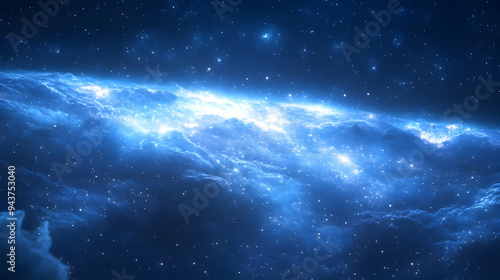 A stunning view of a nebula...