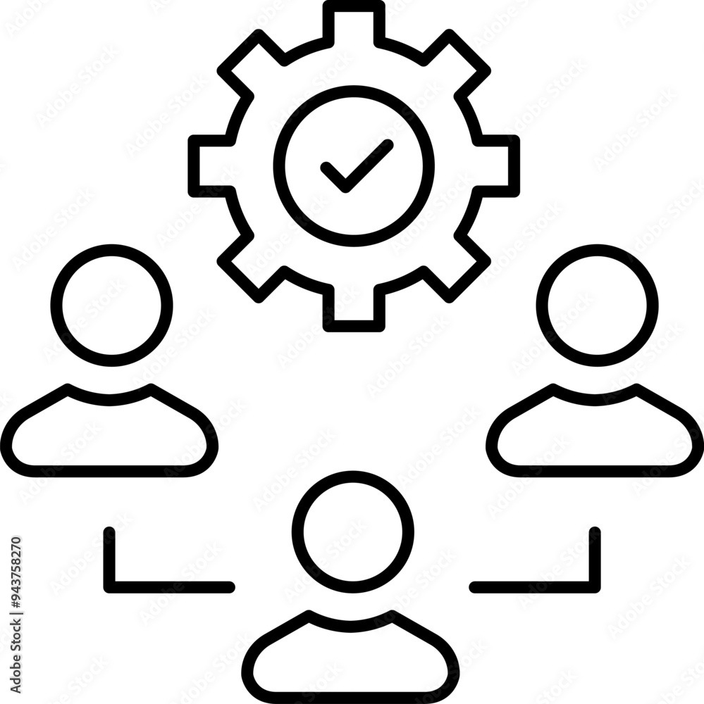 Teamwork line icons collection. Remote office sign. Team employees symbol. Education simple minimal thin line icons. Teamlead or corporation sign. Vector Teamwork line icons collection. Remote office sign. Team employees symbol. Education simple minimal thin line icons. Teamlead or corporation sign. Vector