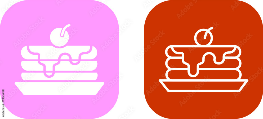 Pancake Vector Icon Pancake Vector Icon