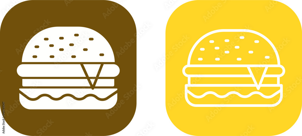 Burger Vector Icon Burger Vector Icon