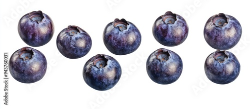 Wallpaper Mural Fresh blueberries isolated against a white background Clipping path of a macro photo of blueberries Blueberry Fresh berries set against a white background A group of fresh blueberries isolated on a w Torontodigital.ca