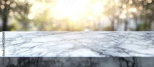 Empty gray and white marble...