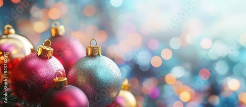 Colorful Christmas ornament...
