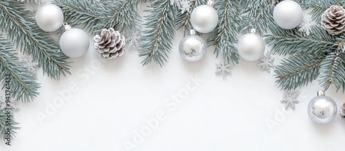 Christmas border featuring ...