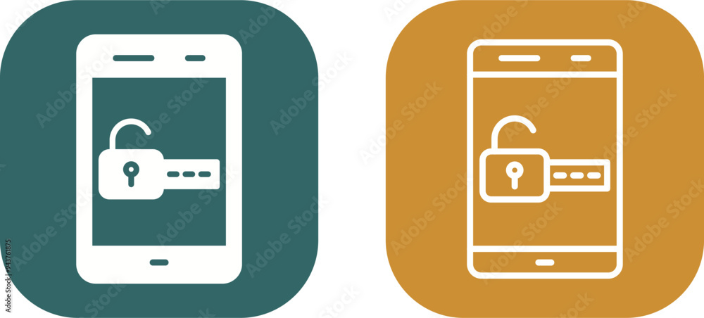 Unlock Vector Icon Unlock Vector Icon