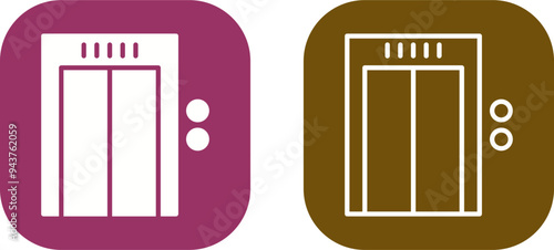 Elevator Vector Icon