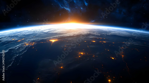 A stunning view of Earth fr...