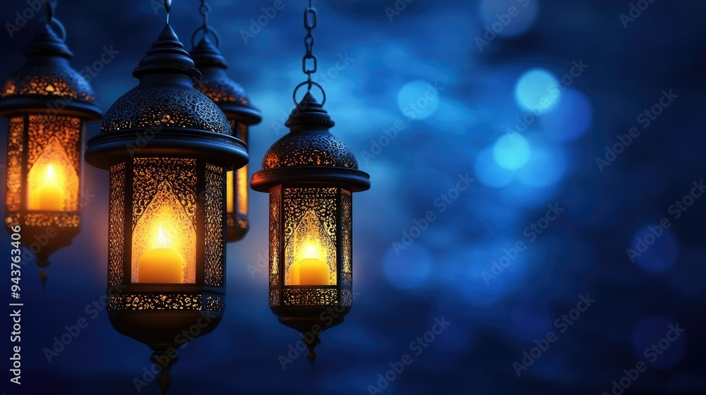 Ramadan Kareem Islamic backgrounds adorned with lanterns Ramadan Kareem Islamic backgrounds adorned with lanterns