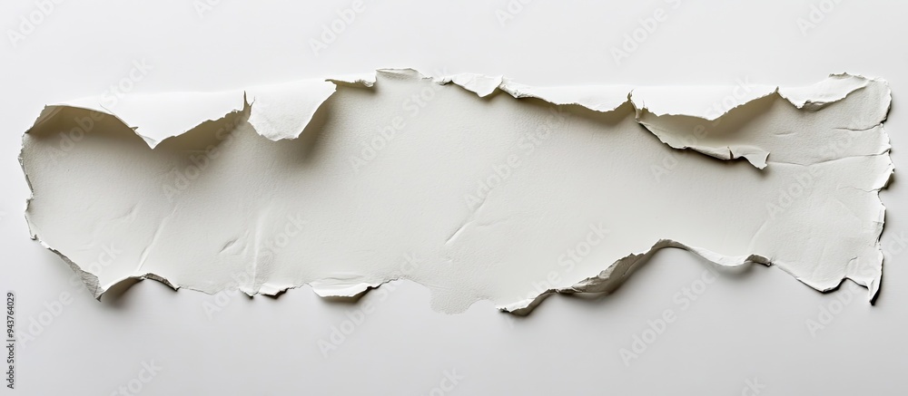 Ripped cardboard featuring white space. with copy space image. Place for adding text or design Ripped cardboard featuring white space. with copy space image. Place for adding text or design