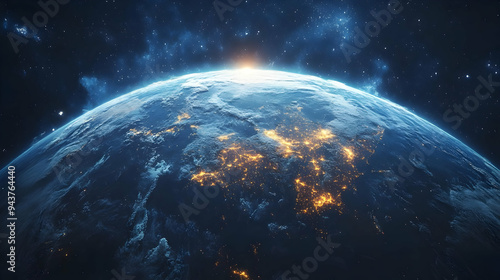A stunning view of Earth fr...