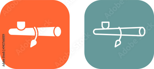 Pipe Of Peace Vector Icon