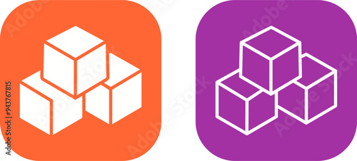 Block Vector Icon