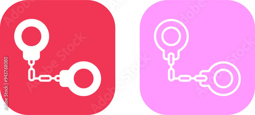 Handcuffs Vector Icon