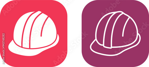 Hard Hat Vector Icon