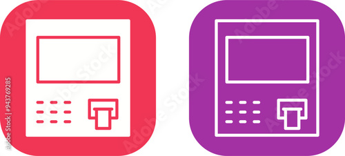 ATM Vector Icon