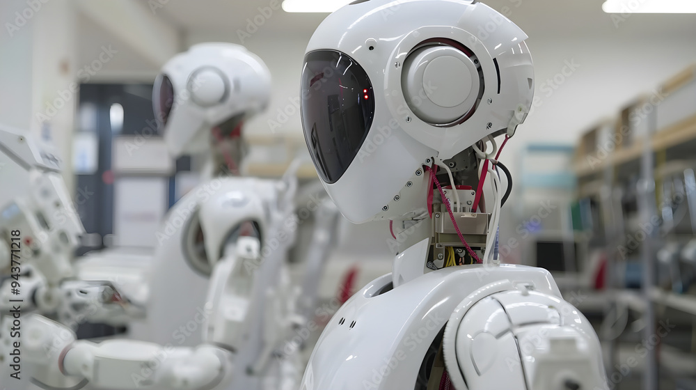 production of sophisticated robots with intricate details to help with the work production of sophisticated robots with intricate details to help with the work
