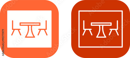 Canteen Vector Icon