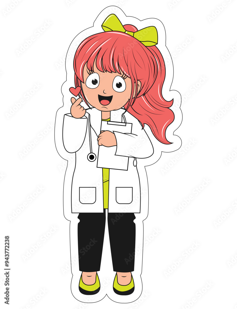 Little Doctor Cartoon Little Doctor Cartoon