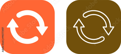 Sync Vector Icon