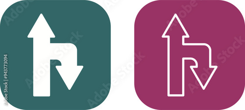 Up Down Vector Icon