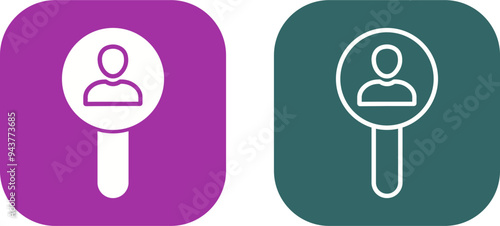 Search User Vector Icon