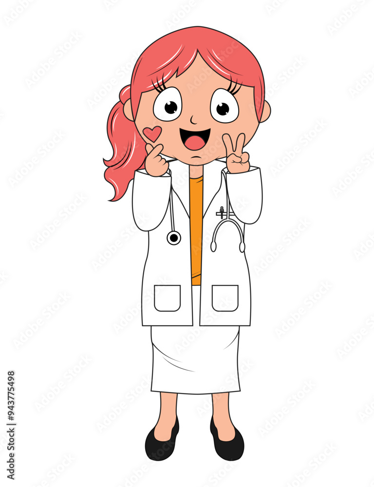 Little Doctor Cartoon Little Doctor Cartoon