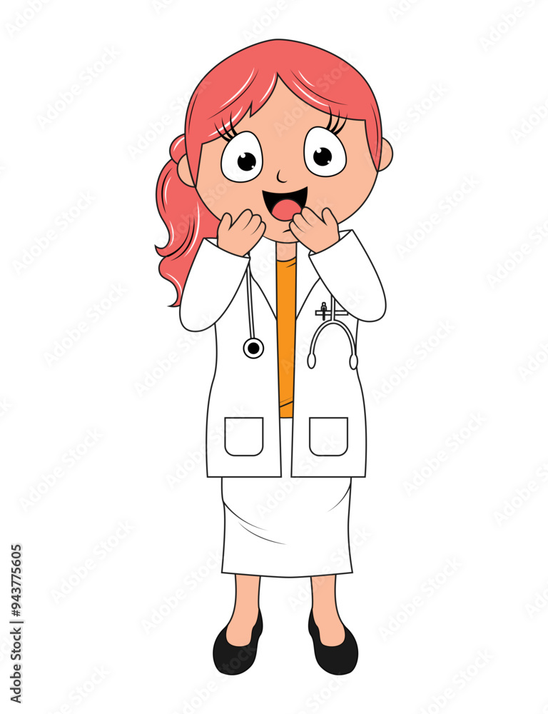 Little Doctor Cartoon Little Doctor Cartoon