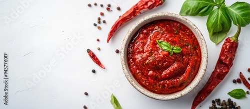 Hot chili pepper paste Red ...