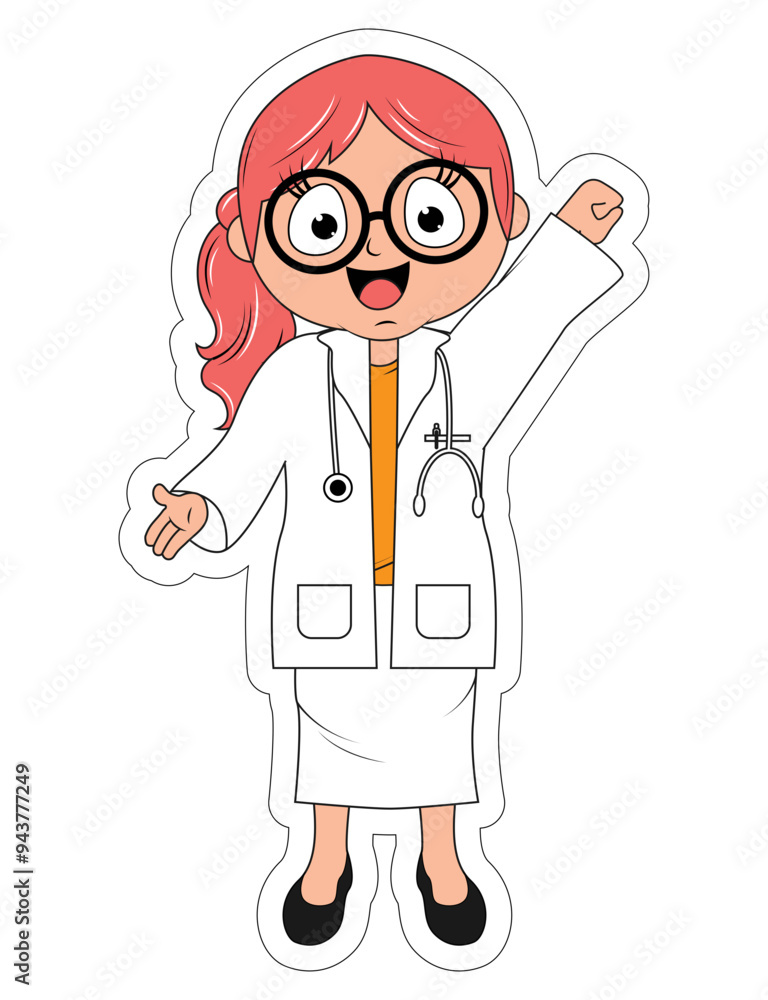 Little Doctor Cartoon Little Doctor Cartoon