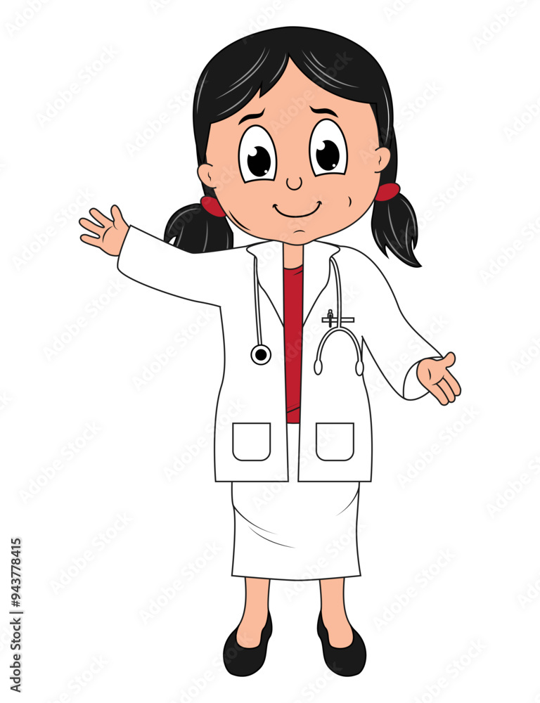 Little Doctor Cartoon Little Doctor Cartoon
