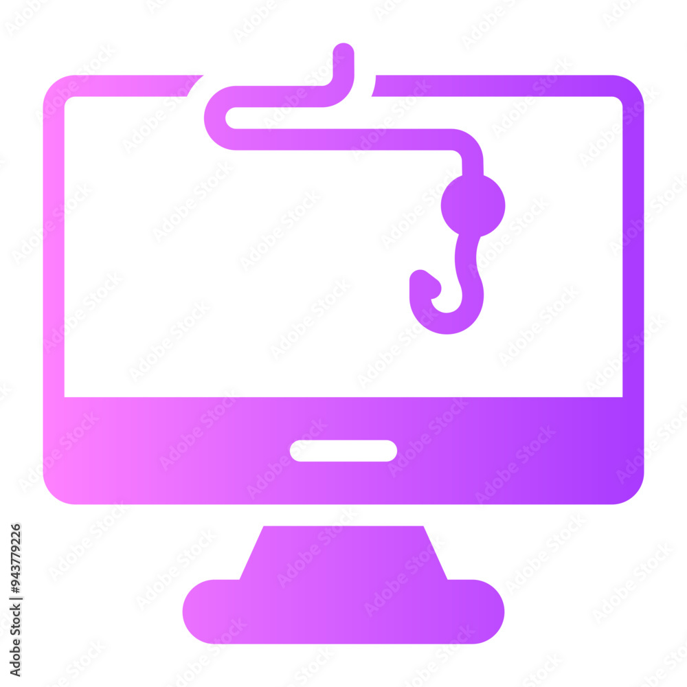 computer gradient icon computer gradient icon