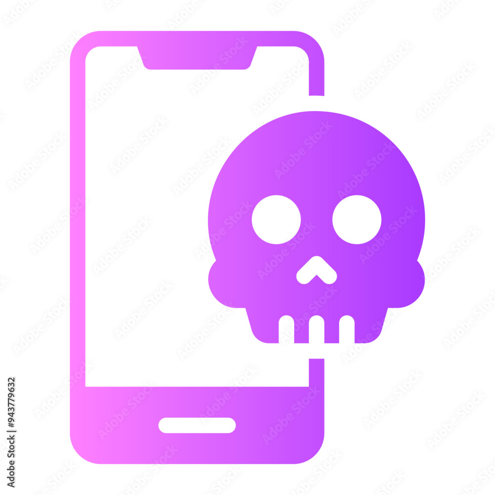 smartphone gradient icon smartphone gradient icon